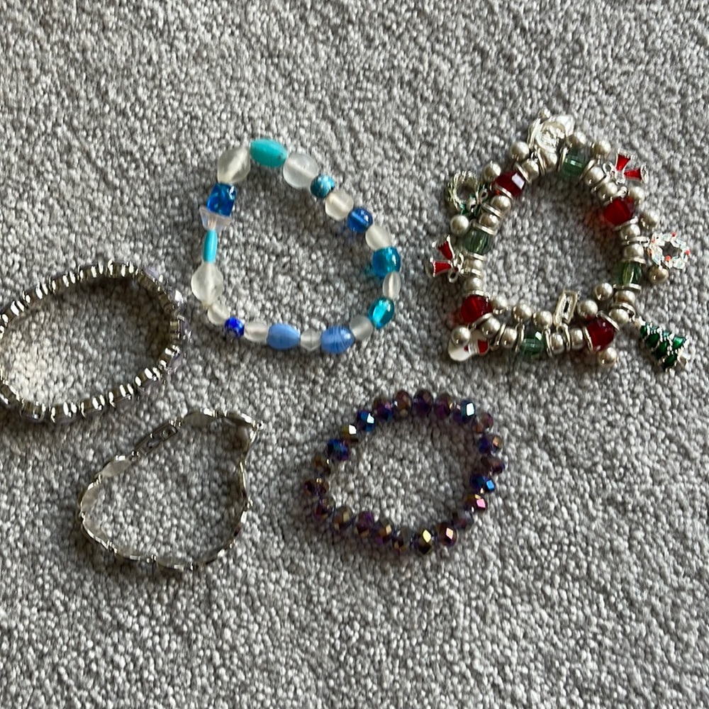 Assorted bracelets